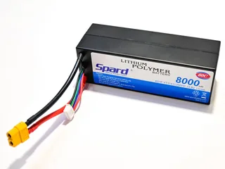 Аккумулятор Li-Po Spard 8000mAh, 14.8V, 50C, XT60, Hardcase для автомоделей 1/10, 1/8 YT1143125PPP-4S-8HC — фото 3