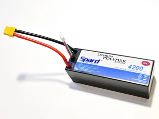Аккумулятор Li-Po Spard 4200mAh, 14.8V, 50C, XT60, Hardcase для автомоделей 1/10, 1/8 YT9636120EHS