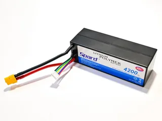 Аккумулятор Li-Po Spard 4200mAh, 14.8V, 50C, XT60, Hardcase для автомоделей 1/10, 1/8 YT9636120EHS — фото 2