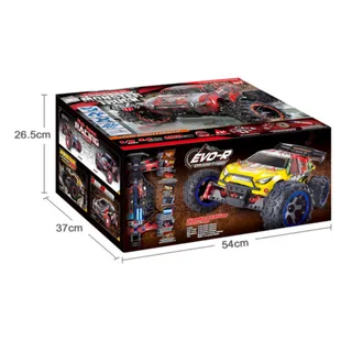 Радиоуправляемая трагги Remo Hobby EVO-R Twins Motor UPGRADE 4WD RTR масштаб 1:8 2.4G — фото 4