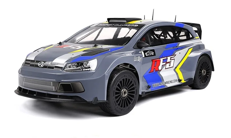 Радиоуправляемая модель ралли с бензиновым ДВС ROFUN RF5 RALLY GREY 4WD RF5-GREY