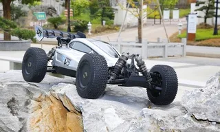 Радиоуправляемая модель бензиновая ROFUN D5 OFF-ROAD 4WD D5-SILVER — фото 11