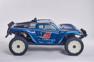 Радиоуправляемая модель на бензине 1/5 ROFUN T5 BLUE 4WD T5-BLUE — фото 3