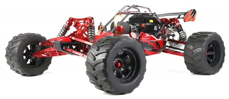 Радиоуправляемая модель с ДВС на бензине ROFUN BAHA 710 MAX RED 2WD 710-RED