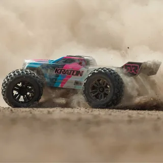 Радиоуправляемая модель ARRMA 1/8 KRATON 6S 4X4 RTR BRUSHLESS SPEED TRUCK, BLUE/PINK ARA8608V6T2 — фото 12