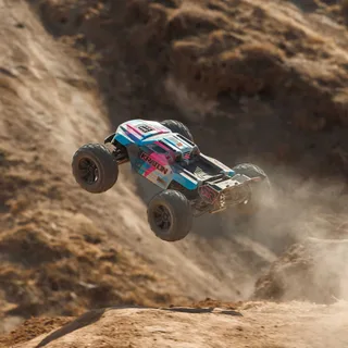 Радиоуправляемая модель ARRMA 1/8 KRATON 6S 4X4 RTR BRUSHLESS SPEED TRUCK, BLUE/PINK ARA8608V6T2 — фото 13