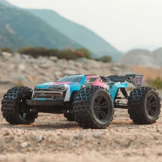 Радиоуправляемая модель ARRMA 1/8 KRATON 6S 4X4 RTR BRUSHLESS SPEED TRUCK, BLUE/PINK ARA8608V6T2 — фото 15