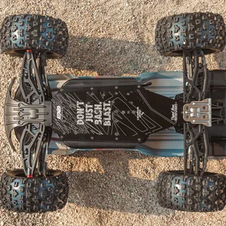 Радиоуправляемая модель ARRMA 1/8 KRATON 6S 4X4 RTR BRUSHLESS SPEED TRUCK, BLUE/PINK ARA8608V6T2 — фото 18