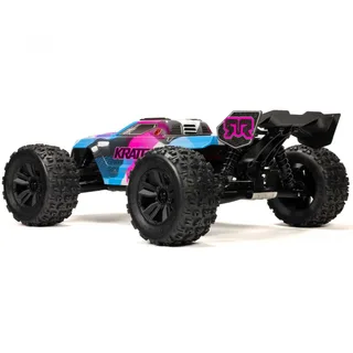 Радиоуправляемая модель ARRMA 1/8 KRATON 6S 4X4 RTR BRUSHLESS SPEED TRUCK, BLUE/PINK ARA8608V6T2 — фото 6
