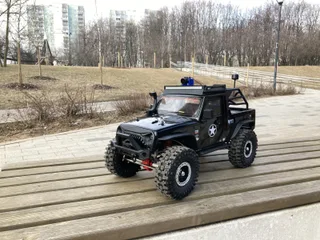 Радиоуправляемая машина трофи с камерой и видеосистемой FPV — фото 3