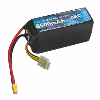 Аккумулятор Lipo B&C 8500 MAH 22.8v (6s HV), 120С, XT60, Softcase B&C-8500-6SHV-120-S-XT60
