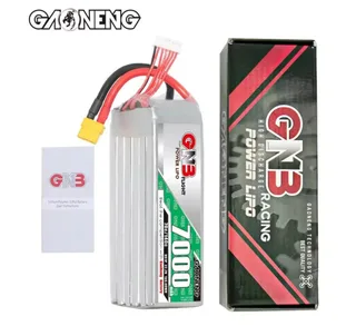 Аккумулятор Li-po Gaoneng GNB 7000mah 6S1P 22.2V 70C 64x44x140mm XT60 GNB70006S70A — фото 2