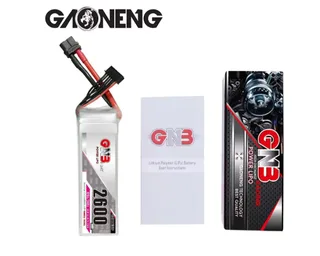 Аккумулятор Li-po Gaoneng GNB 2600mah 6S1P 22.2V 120C 60x35x111mm XT60 GNB26006S120A — фото 2