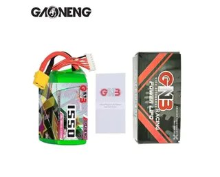 Аккумулятор Li-po Gaoneng GNB 1550mah 6S1P 22.2V 120C 53x35x76mm XT60 GNB15506S120S — фото 2