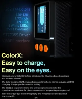 SkyRC B6ACneo AC/DC Smart Charger (DC: 200W; AC: 60W) Зарядное устройство для аккумуляторов SK-100200 — фото 2