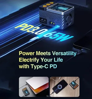 SkyRC B6ACneo AC/DC Smart Charger (DC: 200W; AC: 60W) Зарядное устройство для аккумуляторов SK-100200 — фото 5