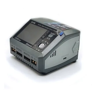 Двухпотровое зарядное устройство SkyRC D200neo (AC - 200Вт, DC - 2х400Вт) SK-100196 — фото 3