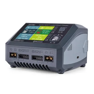 Двухпотровое зарядное устройство SkyRC D200neo (AC - 200Вт, DC - 2х400Вт) SK-100196 — фото 6