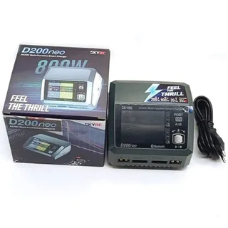 Двухпотровое зарядное устройство SkyRC D200neo (AC - 200Вт, DC - 2х400Вт) SK-100196 — фото 7