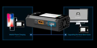 Зарядное устройство ToolkitRC M6D DC универсальное (двухканальное, In: 7-28В / 30А, Out: 2*250Вт) TK10800 — фото 10