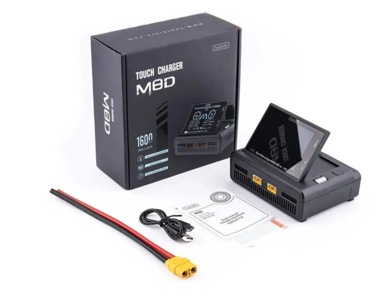 Зарядное устройство ToolkitRC M8D (двухканальное, In: DC 10-49V / 60A, C: 800W MAX 30A*2) TK13000
