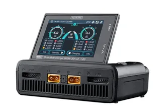 Зарядное устройство ToolkitRC M8D (двухканальное, In: DC 10-49V / 60A, C: 800W MAX 30A*2) TK13000 — фото 7