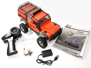 Радиоуправляемый краулер Remo Hobby OFF-ROAD 4WD 2.4G 1/18 RTR RH1893-SL — фото 9