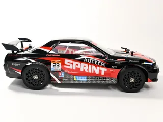 Радиоуправляемая машина для дрифта Remo Hobby RACING & DRIFT (черно-красная) 4WD 2.4G 1/14 RTR RH1411-NB — фото 7