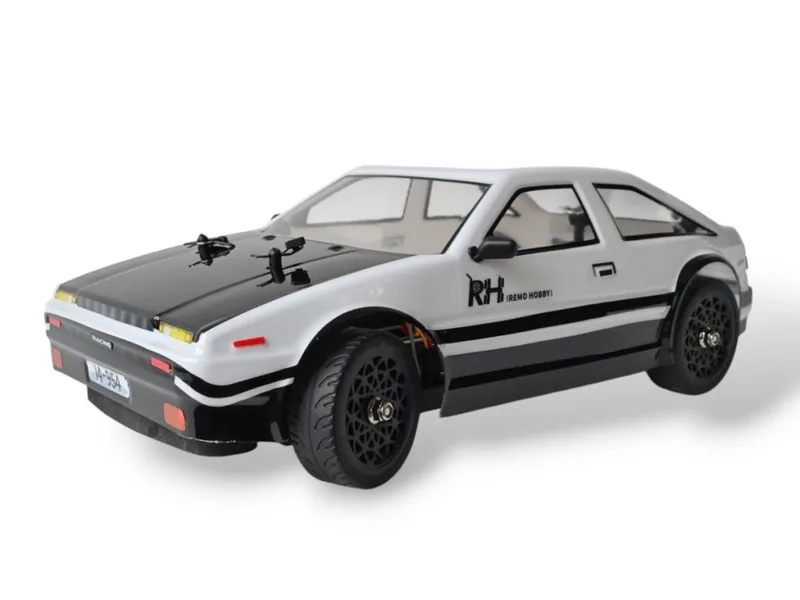 Радиоуправляемая машина для дрифта Remo Hobby RACING & DRIFT (бело-черная) 4WD 2.4G 1/14 RTR RH1411-TW