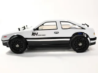 Радиоуправляемая машина для дрифта Remo Hobby RACING & DRIFT (бело-черная) 4WD 2.4G 1/14 RTR RH1411-TW — фото 2