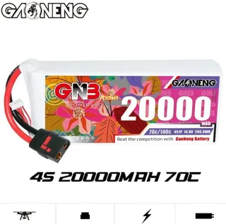 Аккумулятор Li-po Gaoneng GNB 20000mah 4S1P 14.8V 70C 46x90x213mm GNB200004S70A