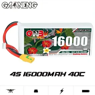 Аккумулятор Li-po Gaoneng GNB 16000mah 4S1P 14.8V 40C 42x80x183mm GNB160004S40A