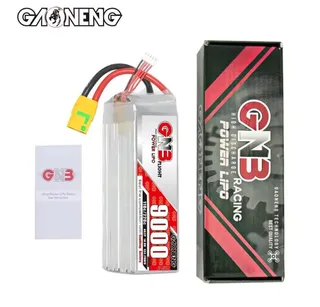 Аккумулятор Li-po Gaoneng GNB 9000mah 4S2P 14.8V 110C 52x49x160mm XT90 GNB90004S110A — фото 2