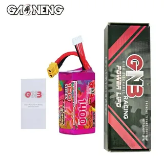 Аккумулятор Li-po Gaoneng GNB 1400mah 4S1P 14.8V 160C 27x38x81mm GNB14004S160A — фото 3