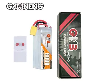 Аккумулятор Li-po Gaoneng GNB 9000mah 6S2P 22.8V HV 70C 71x44x145mm XT60 GNB90006S70AHV — фото 3