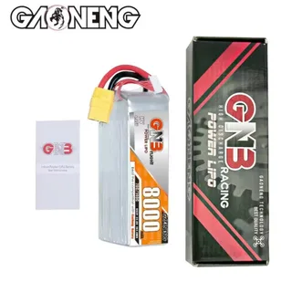 Аккумулятор Li-po Gaoneng GNB 8000mah 6S2P 22.8V HV 70C 68x45x144mm XT60 GNB80006S70AHV — фото 3