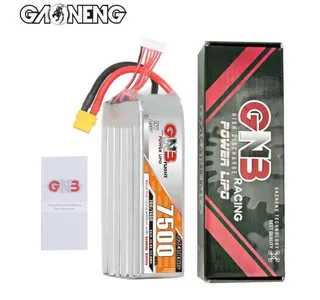 Аккумулятор Li-po Gaoneng GNB 7500mah 6S1P 22.8V HV 70C 60x44x141mm XT60 GNB75006S70AHV — фото 2