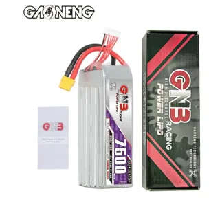 Аккумулятор Li-po Gaoneng GNB 7500mah 6S1P 22.8V HV 65C 60x44x142mm GNB75006S65AHV — фото 3