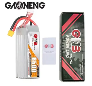 Аккумулятор Li-po Gaoneng GNB 6500mah 6S1P 22.8V HV 70C 52x44x141mm XT60 GNB65006S70AHV — фото 3