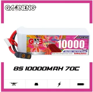 Аккумулятор Li-po Gaoneng GNB 10000mah 8S1P 29.6V 70C 87x55x182mm GNB100008S70A