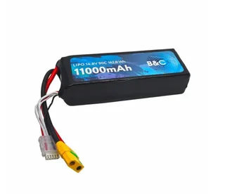 Аккумулятор Li-po B&C 11000 MAH 14.8V (4s) 90С, XT90S, Soft case B&C-11000-4S-90-S-XT90S — фото 2