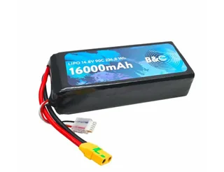 LiPo аккумулятор B&C 16000 MAH 14.8V (4s) 90C, XT90S, Soft case B&C-16000-4S-90-S-XT90S — фото 2