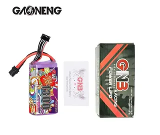 Аккумулятор Li-po Gaoneng GNB 1300mah 4S1P 15.2V HV 120C 23.5x38x80mm GNB13004S120AHV — фото 2
