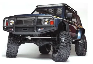 Радиоуправляемая модель краулера Yikong 4107 V2 crawler Patrol Y60 (Navy blue) 1/10 RTR YK-4107PRO-V2-NB — фото 7