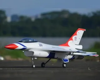 Радиоуправляемый самолет Hookll F16 Thunderbirds PNP HP173-0015-PNP — фото 4