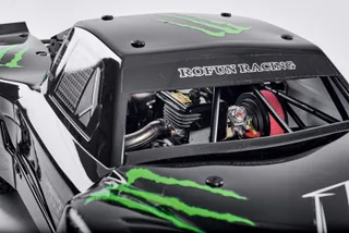 Радиоуправляемый шорт-корс 1:5 ROFUN E-BLT 750KV/200A BLACK 2WD — фото 6