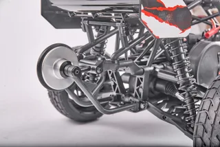 Радиоуправляемая багги 1/6 ROFUN EQ6 2200KV/160A RED 2WD RTR — фото 6