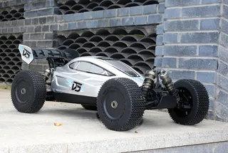 Радиоуправляемая багги 1/5 ROFUN ED5 OFF-ROAD 750KV/200A GREY 4WD — фото 3