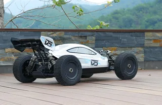 Радиоуправляемая багги 1/5 ROFUN ED5 OFF-ROAD 750KV/200A GREY 4WD — фото 5