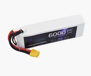 Аккумулятор LiPo Teranty 6000мАч 60C 22.2V XT60 TER-6000-60-6S